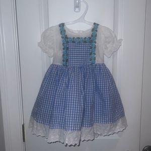 Trish SCULLY Dorothy Wizard of Oz Girls Dress Up , Halloween. Sz 3